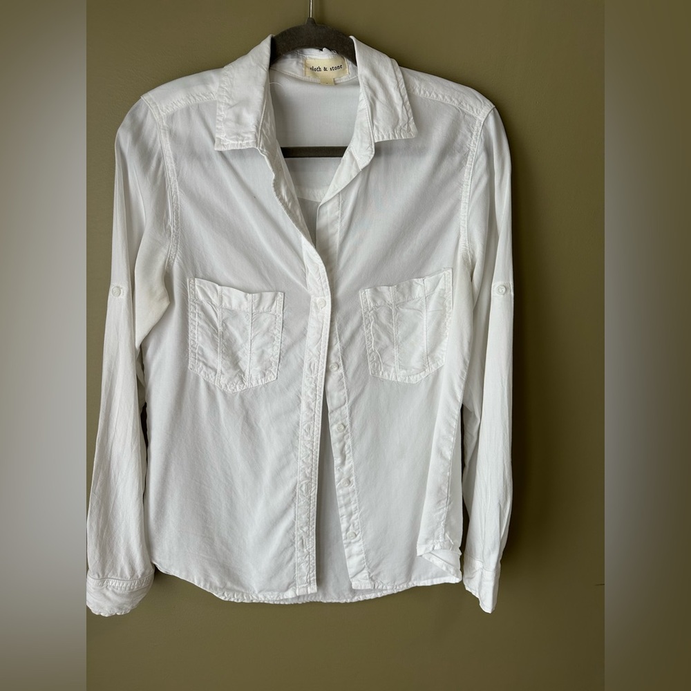 Cloth & Stone Ivory Blouse